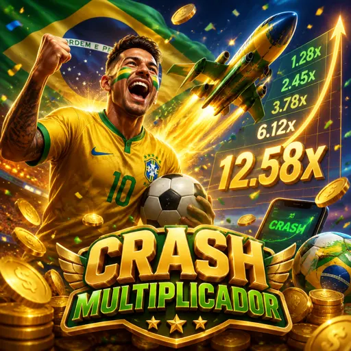 Gráfico de multiplicador subindo com marcação do ponto de retirada em um jogo de crash
